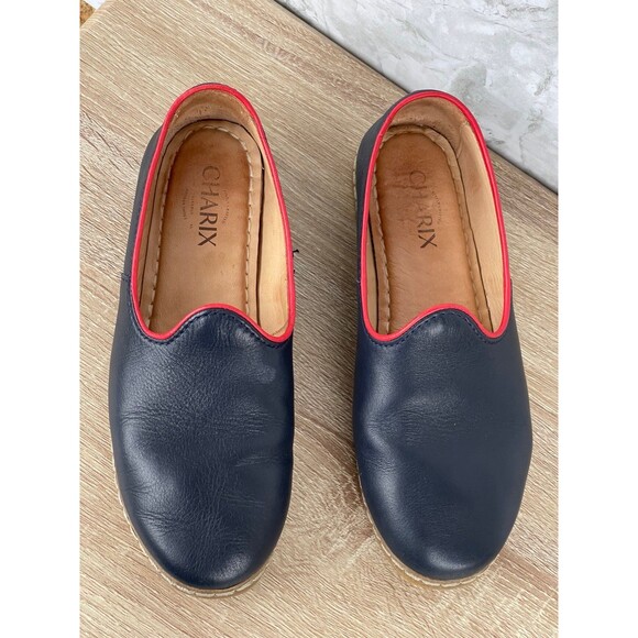 CHARIX Dark Navy Slip On size 38 /7.5 - Picture 4 of 8